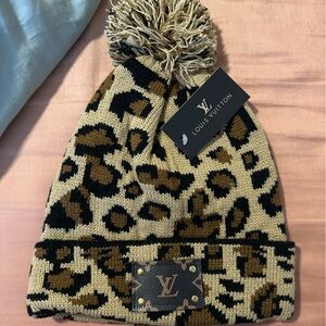Cheetah Beanie Winter Hat